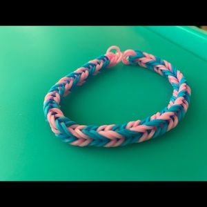 Handmade bubblegum bracelet